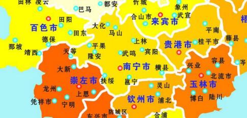 廣西有多少個(gè)市？多少個(gè)縣級市？多少個(gè)地級市？哪個(gè)最富裕？哪個(gè)發(fā)展最快？