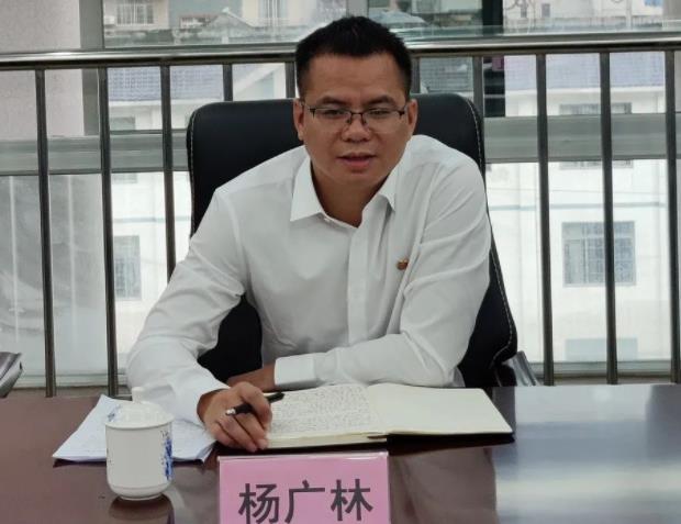 楊廣林簡歷：百色市凌云縣委常委、政法委書記楊廣林，曾任德?？h委辦副主任、龍光鄉黨委書記